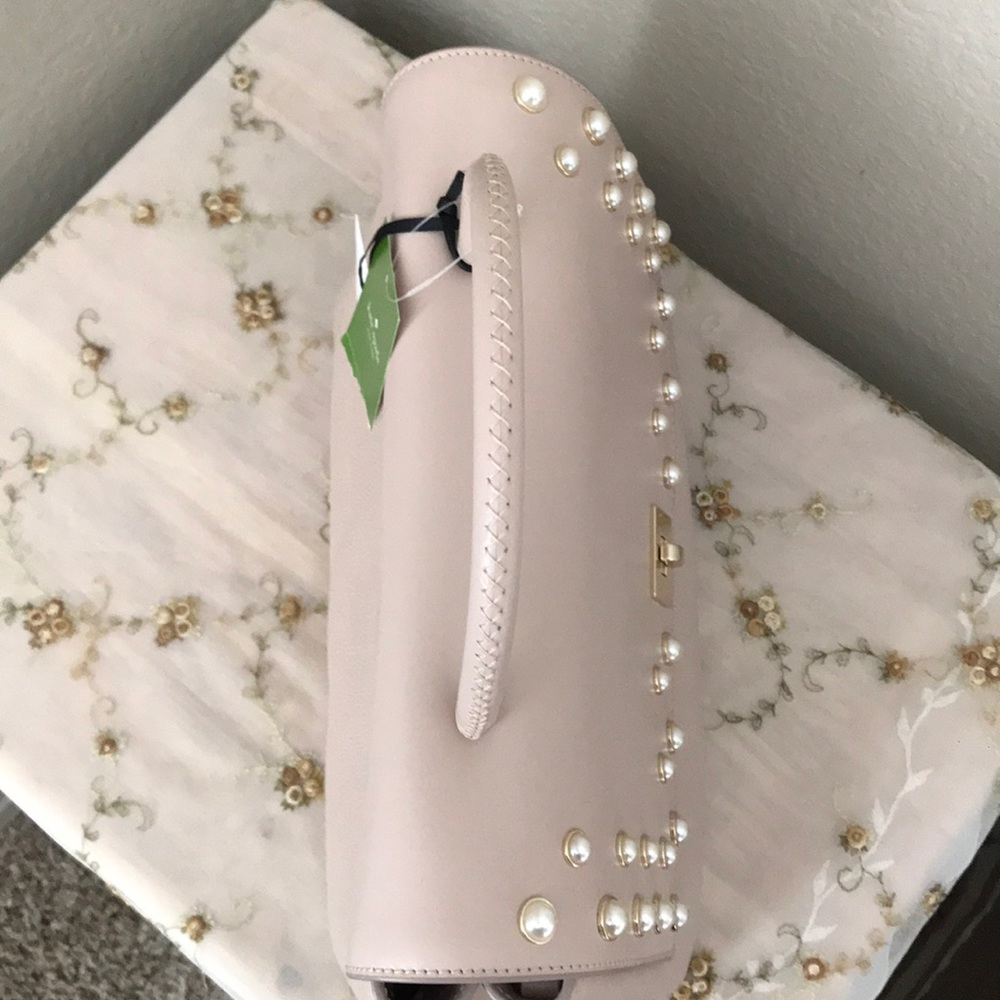 NWT Kate Spade Dorina S.P. pearl Satchel - Picture 3 of 8